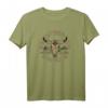 Yellowstone Dutton Ranch Bull Skull Logo V2 T-Shirt - Offiziell Lizenzierte Western, Cowboy & Rodeo Mode für Männer und Frauen