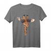 Geschenkidee Wildnis Tiere Zoo Giraffe T-Shirt – Perfekt für Tierliebhaber, Natur- & Safari-Fans zu Weihnachten, Geburtstags- oder Muttertag