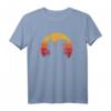 Retro Vintage Sunset Eichhörnchen T-Shirt – Lustiges Geschenk für Eichhörnchen-Liebhaber und Tierfans zum Geburtstag oder Weihnachten