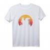 Retro Vintage Sunset Eichhörnchen T-Shirt – Lustiges Geschenk für Eichhörnchen-Liebhaber und Tierfans zum Geburtstag oder Weihnachten