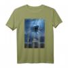 Jurassic World Mosasaurus Movie Poster T-Shirt - Offiziell lizenzierte Jurassic Park Kleidung für Dinosaurier-Fans