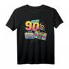 90er Jahre T-Shirt für Partys - Retro Outfit für Mottoparty & 90er Jahre Deko