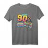 90er Jahre T-Shirt für Partys - Retro Outfit für Mottoparty & 90er Jahre Deko