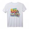 90er Jahre T-Shirt für Partys - Retro Outfit für Mottoparty & 90er Jahre Deko