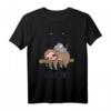 Offizielles Schlafshirt mit Faultier und Maus – Lustiges Tiermotiv für bequemen Schlaf & entspannte Nächte