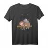 Offizielles Schlafshirt mit Faultier und Maus – Lustiges Tiermotiv für bequemen Schlaf & entspannte Nächte