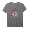 Offizielles Schlafshirt mit Faultier und Maus – Lustiges Tiermotiv für bequemen Schlaf & entspannte Nächte
