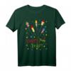 Happy New Year Silvester Outfit für Herren, Damen und Kinder - Buntes Neujahr T-Shirt mit Raketen und Sternen für die Silvesterparty