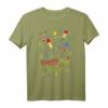 Happy New Year Silvester Outfit für Herren, Damen und Kinder - Buntes Neujahr T-Shirt mit Raketen und Sternen für die Silvesterparty