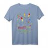 Happy New Year Silvester Outfit für Herren, Damen und Kinder - Buntes Neujahr T-Shirt mit Raketen und Sternen für die Silvesterparty