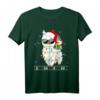 Lustiges Santa Alpaka Lama Weihnachten Deko Pyjama T-Shirt – Perfekt als Weihnachtsgeschenk für Lama- und Alpaka-Fans