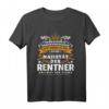 Seine Majestät der Rentner betritt den Raum T-Shirt – Lustiges Geschenk für Mutter, Großeltern und Rentner im Ruhestand