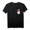 The Pink Panther Cool Cat Faux Pocket T-Shirt - Offiziell lizenziertes Pink Panther Merch für Fans und Sammler