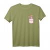 The Pink Panther Cool Cat Faux Pocket T-Shirt - Offiziell lizenziertes Pink Panther Merch für Fans und Sammler