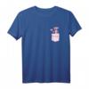 The Pink Panther Cool Cat Faux Pocket T-Shirt - Offiziell lizenziertes Pink Panther Merch für Fans und Sammler