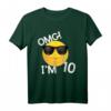 Cooles 10. Geburtstag Junge Emoticon T-Shirt – Perfektes Geschenk für 10-Jährige Kinder, Geburtstag & Weihnachten