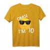 Cooles 10. Geburtstag Junge Emoticon T-Shirt – Perfektes Geschenk für 10-Jährige Kinder, Geburtstag & Weihnachten