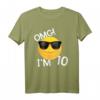 Cooles 10. Geburtstag Junge Emoticon T-Shirt – Perfektes Geschenk für 10-Jährige Kinder, Geburtstag & Weihnachten