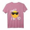 Cooles 10. Geburtstag Junge Emoticon T-Shirt – Perfektes Geschenk für 10-Jährige Kinder, Geburtstag & Weihnachten