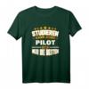 Herren Pilot Geschenk zum Flugzeug Fliegen - Jet Flugschule Flieger T-Shirt für Flugbegeisterte und Flugpersonal