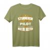 Herren Pilot Geschenk zum Flugzeug Fliegen - Jet Flugschule Flieger T-Shirt für Flugbegeisterte und Flugpersonal