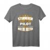 Herren Pilot Geschenk zum Flugzeug Fliegen - Jet Flugschule Flieger T-Shirt für Flugbegeisterte und Flugpersonal