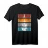 Geschenk für Gitarrenspieler | Gitarrenmotiv Silhouette T-Shirt – Perfekt für Weihnachten und Geburtstag