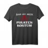 Piraten Kostüm Geschenk - Totenkopf T-Shirt für Piraten- und Seeräuber-Fans, Perfekt für Halloween & Feiertage