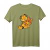HapPanda T-Shirt mit Katze - Lustiges Merchandise für Serienfans, Lasagne-Liebhaber & Zynische Geburtstagsgeschenke