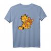HapPanda T-Shirt mit Katze - Lustiges Merchandise für Serienfans, Lasagne-Liebhaber & Zynische Geburtstagsgeschenke