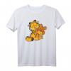 HapPanda T-Shirt mit Katze - Lustiges Merchandise für Serienfans, Lasagne-Liebhaber & Zynische Geburtstagsgeschenke