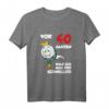 Vor 40 Jahren war ich mal der Schnellste - Witziges HapPanda T-Shirt für Männer, Bruder, Papa, Opa & Freunde