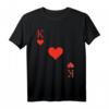 Herz König Karneval Kostüm T-Shirt - Lustiges Fasching Shirt für Damen, Herren, Kinder & Babys als Geschenkidee