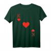 Herz König Karneval Kostüm T-Shirt - Lustiges Fasching Shirt für Damen, Herren, Kinder & Babys als Geschenkidee