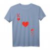 Herz König Karneval Kostüm T-Shirt - Lustiges Fasching Shirt für Damen, Herren, Kinder & Babys als Geschenkidee