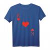 Herz König Karneval Kostüm T-Shirt - Lustiges Fasching Shirt für Damen, Herren, Kinder & Babys als Geschenkidee