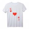 Herz König Karneval Kostüm T-Shirt - Lustiges Fasching Shirt für Damen, Herren, Kinder & Babys als Geschenkidee