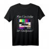 80er Jahre Kostüm T-Shirt mit Sendepause Testbild – Lustiges Retro Outfit für Motto- & Kostümpartys, Halloween, Karneval & 80er Themen