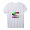 80er Jahre Kostüm T-Shirt mit Sendepause Testbild – Lustiges Retro Outfit für Motto- & Kostümpartys, Halloween, Karneval & 80er Themen