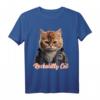 Rockabilly Cat Rock n Roll Musik Retro Katze T-Shirt – Perfekt für 50er & 60er Jahre Fans, Partys & Vintage Liebhaber