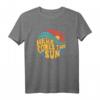 Here Comes the Sun Musikliebhaber Grafik T-Shirt – Inspirierende Sommermode für Frauen, Männer, Teenager und Kinder