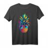 Ananas trägt Sonnenbrille und genießt den Party Urlaub T-Shirt – Buntes Festival- und Sommer-Design, perfekt für Obstliebhaber und Veganer