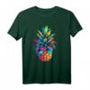 Ananas trägt Sonnenbrille und genießt den Party Urlaub T-Shirt – Buntes Festival- und Sommer-Design, perfekt für Obstliebhaber und Veganer