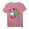 Ich Bin Nur Zum Essen Hier! Lustiges Weihnachtsmann T-Shirt mit Spruch für Frohe Weihnachten, Kurzarm, perfekt für Kinder, Damen und Herren in der Weihnachtszeit