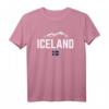 ISLAND Flagge T-Shirt für Damen, Herren & Kinder - Klassisch geschnitten mit doppelt genähtem Saum, ideal als Island Fanartikel oder Souvenir