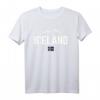 ISLAND Flagge T-Shirt für Damen, Herren & Kinder - Klassisch geschnitten mit doppelt genähtem Saum, ideal als Island Fanartikel oder Souvenir