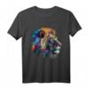 Löwe Tier Druck Kunst Tierliebhaber Bunt Löwe T-Shirt – Perfektes Geschenk für Tier- und Löwenfans