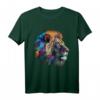 Löwe Tier Druck Kunst Tierliebhaber Bunt Löwe T-Shirt – Perfektes Geschenk für Tier- und Löwenfans