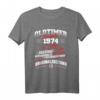 Oldtimer Baujahr 1974 Jahrgang Geburtstag T-Shirt – Perfektes Geschenk für Geburtstagskinder des Jahrgangs 1974