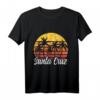 Santa Cruz Retro Vintage T-Shirt aus den 70er und 80er Jahren – Kalifornien Strand, Surfer & Skater Geschenk für Herren, Damen und Kinder